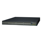 [SGS-6341-48T4X] Planet Layer 3 48-Port 10/100/1000T + 4-Port 10G SFP+ Stackable Managed Switch
