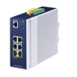 [TSN-5225-4T2S] Planet Industrial L2+ 4-Port 10/100/1000T + 2-Port 1G/2.5G SFP Managed TSN Ethernet Switch