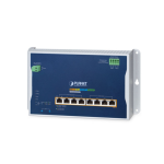 [WGS-6325-8UP2X] Planet Industrial L3 4-Port 2.5G 802.3bt PoE + 4-Port 10/100/1000T 802.3bt PoE + 2-Port 10G SFP+ Wall-mount Managed Switch