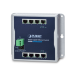 [WGS-803] Planet Industrial 8-Port 10/100/1000T Wall-mount Switch
