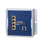 [WGS-E304PT] Planet Industrial 1-Port 10/100/1000T 802.3bt PoE++ to 4-Port 802.3at PoE+ Wall-mounted Extender