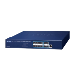 [XGS-6311-12X] Planet Layer 3 12-Port 10GBASE-X SFP+ Managed Ethernet Switch
