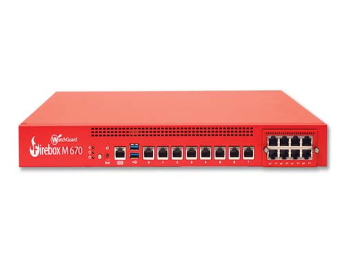 [WGM67643] ขาย ราคา จำหน่าย WatchGuard Firebox M670 with 3-yr Basic Security Suite