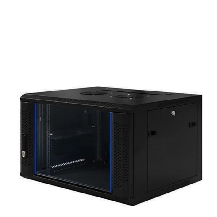 [CW2-60609G] ราคา ขาย จำหน่าย LINK RACK 19” GLASS WALL RACK 9U, ลึก 60 ...