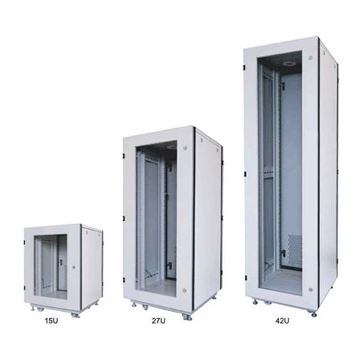 [G4-80942] ราคา ขาย จำหน่าย 19” GERMANY SERVER RACK 42U, (80 x 90 cm.) Two-Tone White-Gray 80 x 90 x 205