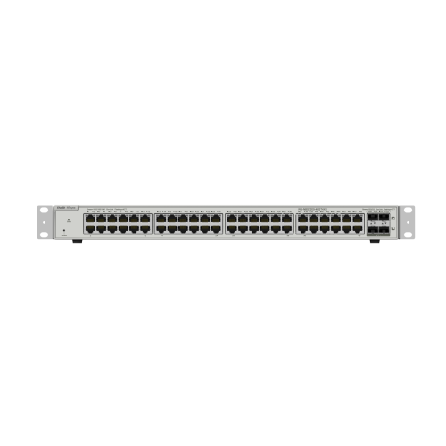 [RG-NBS3200-48GT4XS] Ruijie Switch 48-Port L2 Managed 10G Switch, 48 Gigabit RJ45 Ports,4 *10G SFP+ Slots,19-inch Rack-mountable Steel Case