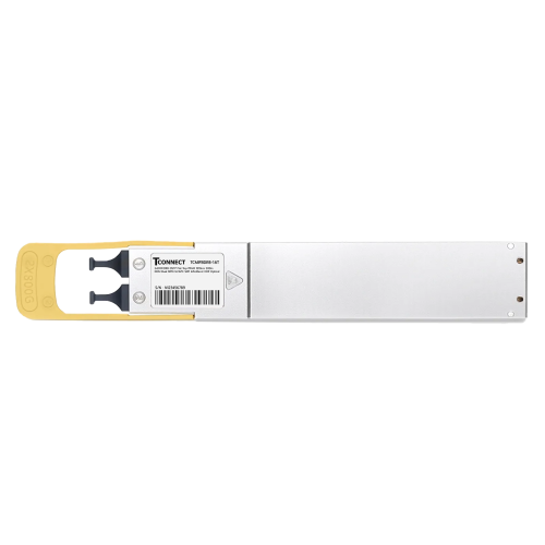 [TCMIFBDR8-1.6T] TConnect 1.6T 2xDR4/DR8 OSFP Flat Top PAM4 1310nm 500m DOM Dual MPO-12/APC SMF InfiniBand XDR Optical Transceiver
